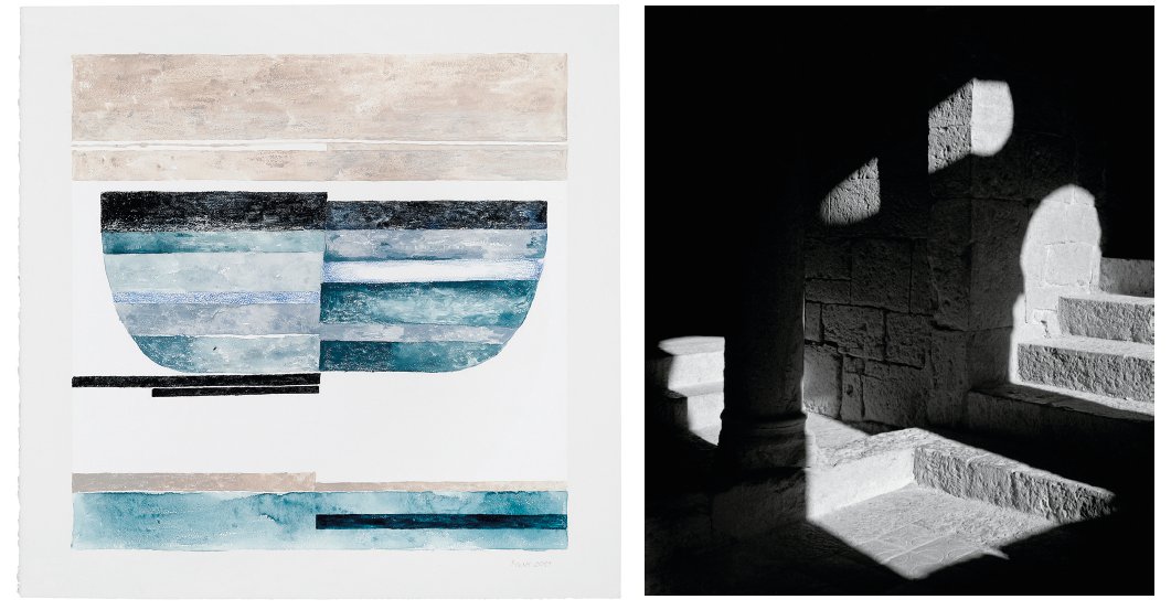 🚩 SAVE THE DATE 
🍸Vernissage le mercredi 30 octobre de 18h à 21h 
Trois précédentes expositions ont dévoilé le dialogue entre Anna Mark et Lucien Hervé. Il se poursuit aujourd’hui sur les cimaises de la rue des Beaux-arts ! 
#annamark #gouaches #lucienhervé #photographies