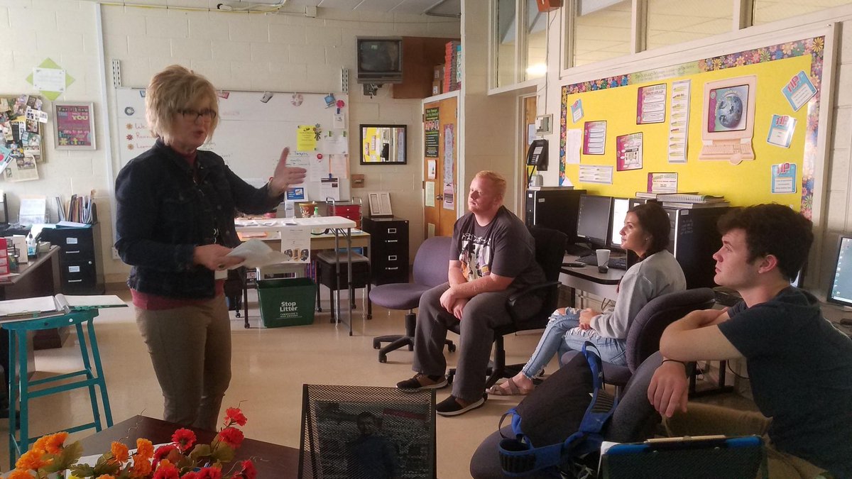 Cloudland High School (@chshighlanders) on Twitter photo EPSO Week activity today: College Admissions Visit
Lisa Miller, Administrative Office Technology instructor at TCAT Elizabethton came to CHS to speak to students about industry certification in Microsoft Office. #EPSOWeek2019 <a href="/CHShighlanders/">Cloudland High School</a> @cartercountyschools <a href="/TN_Pathways/">Tennessee Pathways</a> EPSO Week activity today: College Admissions Visit
Lisa Miller, Administrative Office Technology instructor at TCAT Elizabethton came to CHS to speak to students about industry certification in Microsoft Office. #EPSOWeek2019 <a href="/CHShighlanders/">Cloudland High School</a> @cartercountyschools <a href="/TN_Pathways/">Tennessee Pathways</a>