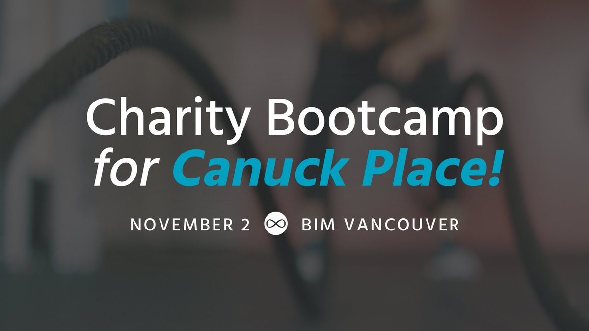 BalanceMotion's tweet image. Our second #CharityBootcamp benefiting @CanuckPlace is only two days away! All are welcome, so grab your friends &amp;amp; family and join us at BIM Vancouver for this one-hour workout! All proceeds raised will be donated to #CanuckPlace! Learn more: ow.ly/o1j850wdZ3E