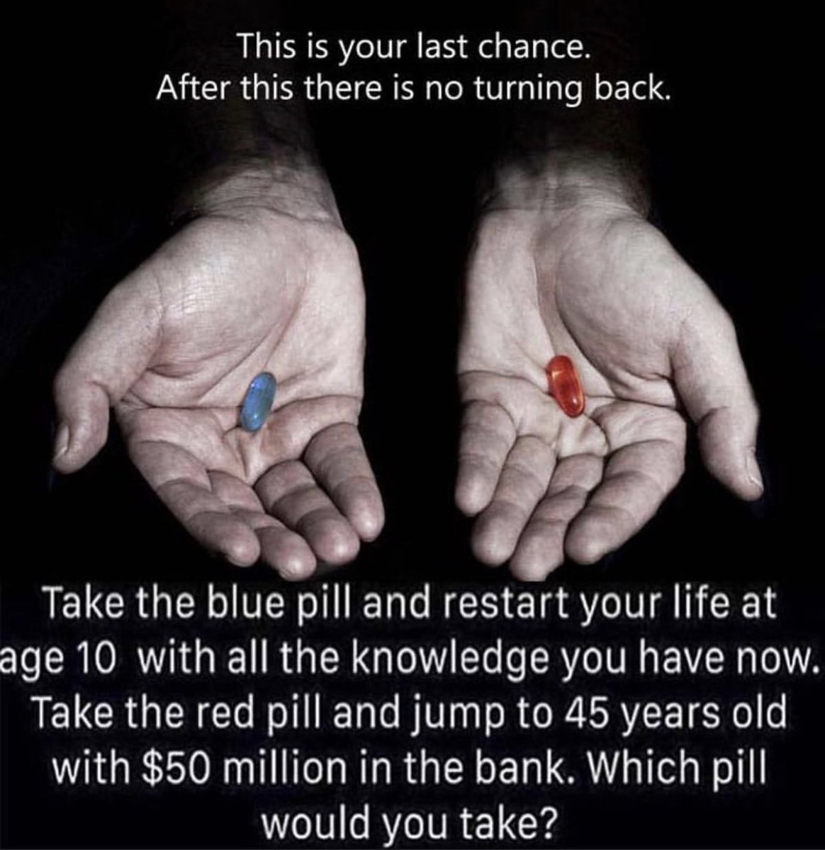 Lively V Twitter Guys Let S Talk About This For Me Even If I Am Asked This Question Thousand Million Times I Ll Take The Blue Pill Over And Over Again But Most People Seem