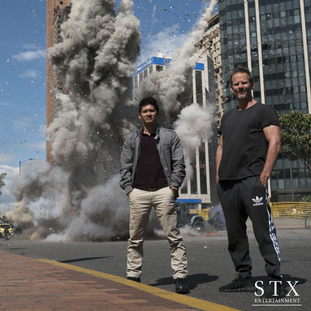 #TBT to epic moments like this on the set of #Mile22.