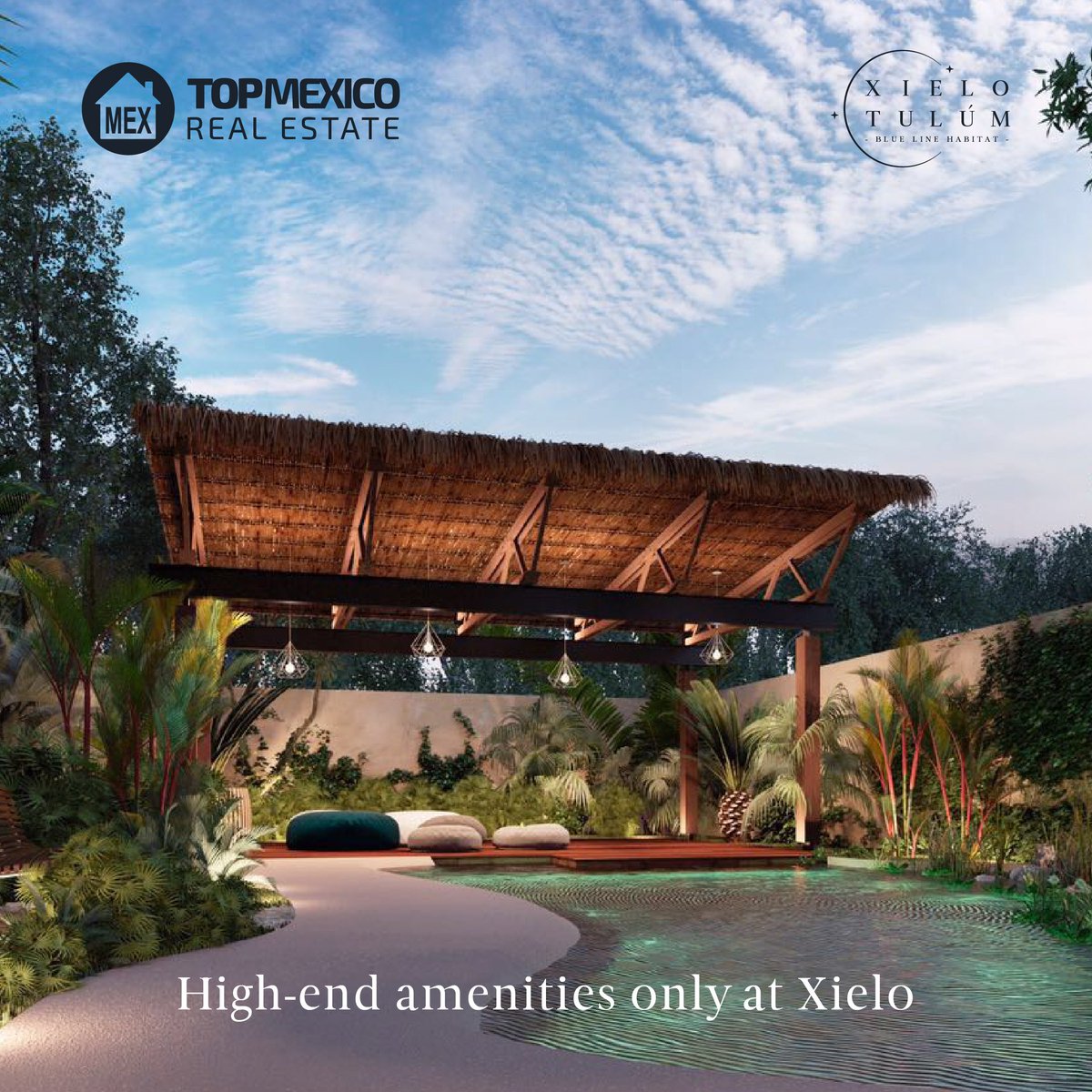 topmexico's tweet photo. We introduce you to Xielo, the newest development that joins the Top Mexico Real Estate family. This is an elite real estate project located within Aldea Zamá. Your retirement filled with luxury and high-end amenities.🧘‍♀️🏊‍♂️🏡⬇️
https://t.co/PkK6GEBLwT
#TopMexicoRealEstate https://t.co/vfEETU2o7y