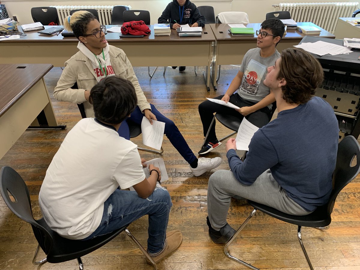 Mark Perry (@perrywhs) on Twitter photo Lively fishbowl-style discussion in English 10 about #TheCrucible #WeeLearn <a href="/MisterNovis/">David Novis</a> <a href="/Mr_Coach_Monty/">Thomas Montalbano</a> <a href="/RobFerullo4/">Robert Ferullo</a> @WeehawkenVP <a href="/FAmato53/">Francesca Amato</a> <a href="/WeehawkenTSD/">Weehawken Schools</a> @ArthurMillerFDN Lively fishbowl-style discussion in English 10 about #TheCrucible #WeeLearn <a href="/MisterNovis/">David Novis</a> <a href="/Mr_Coach_Monty/">Thomas Montalbano</a> <a href="/RobFerullo4/">Robert Ferullo</a> @WeehawkenVP <a href="/FAmato53/">Francesca Amato</a> <a href="/WeehawkenTSD/">Weehawken Schools</a> @ArthurMillerFDN