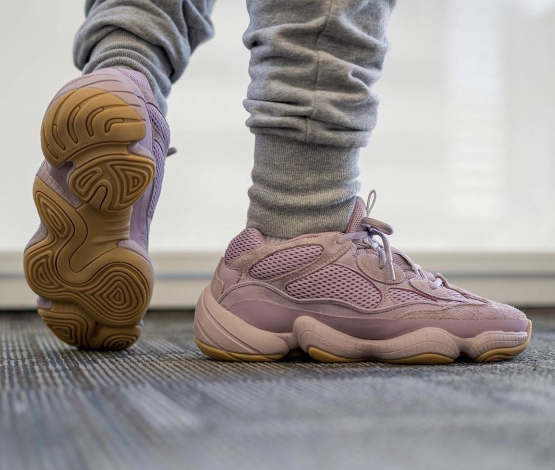 yeezy 500 soft vision on feet