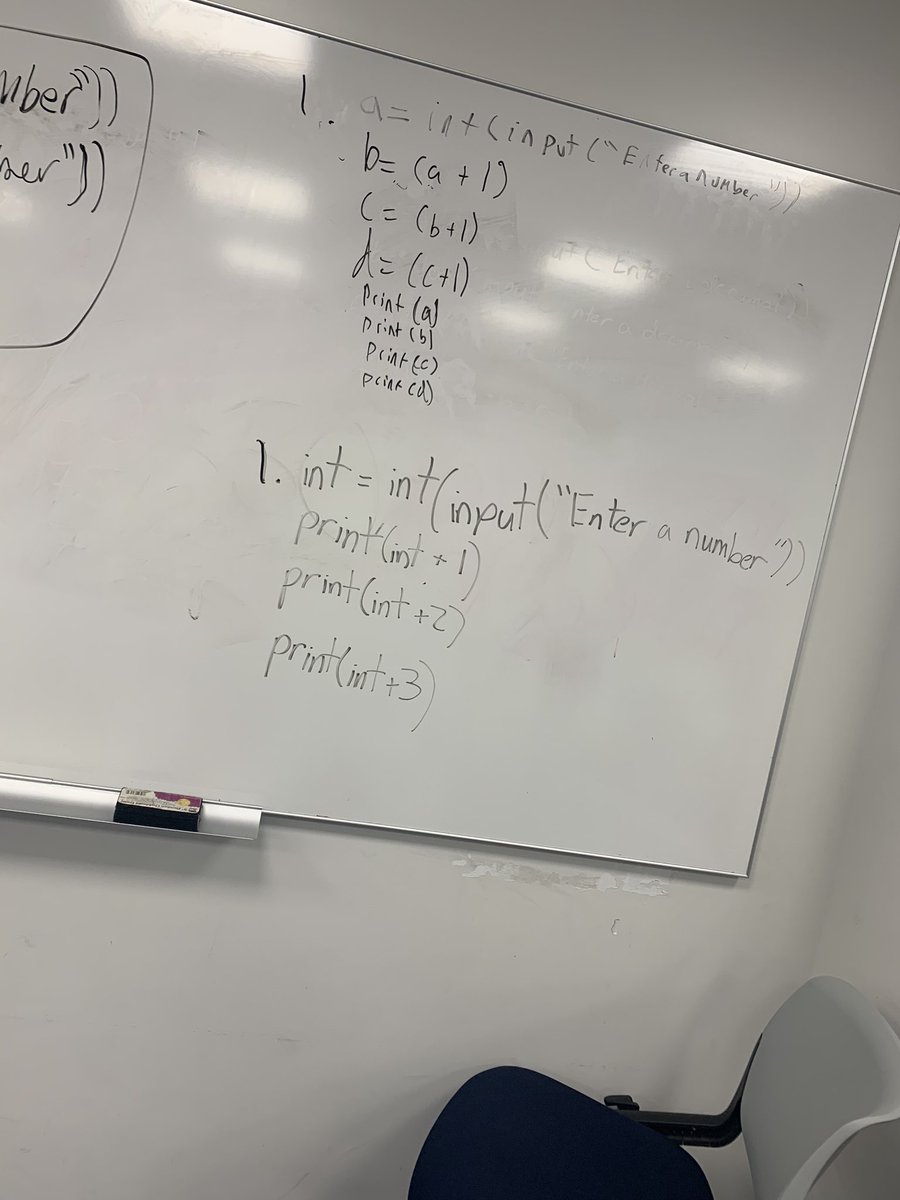 MrsHealeyXHS's tweet photo. Today I flipped the classroom and learned so much. I learned about my students and how they think and how they think differently. Did you know two codes can be different and still do the same thing? I did, but giving students the ability to show me taught me  more about them https://t.co/Yer6zGJ52O