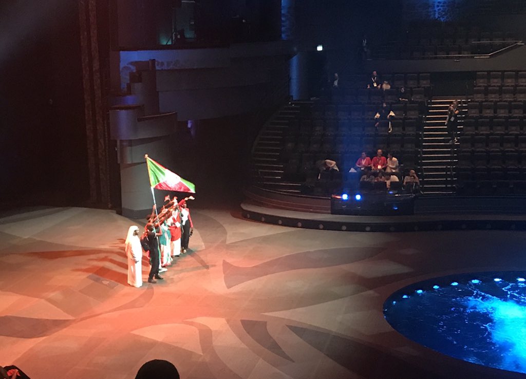 Team #Burundi at the <a href="/F1RSTglobal/">FIRST Global</a> opening ceremony <a href="/BCanesius/">The Changemakers</a>
