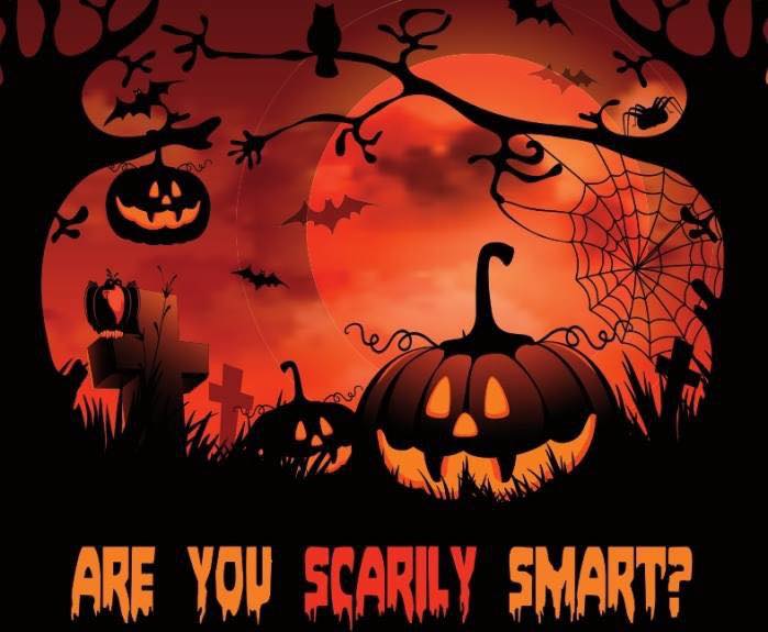 Halloween Quiz Night 

Thursday 31st October 

7.30pm 

Come and join in the quiz fun on the night the ghosts and witches come out to play!!!

£2 pound entry  Winner Takes the pot