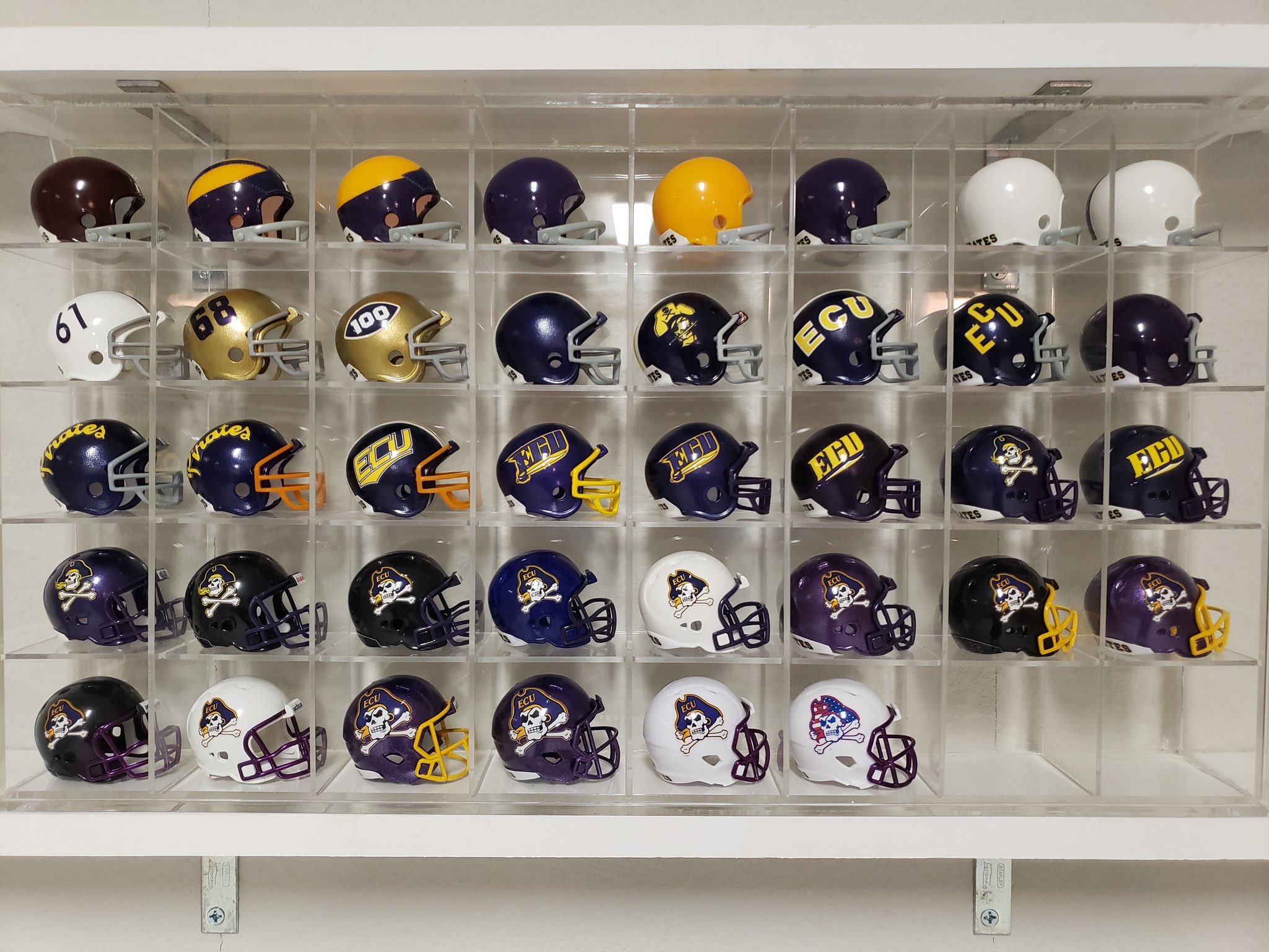 Ecu football cheap helmet