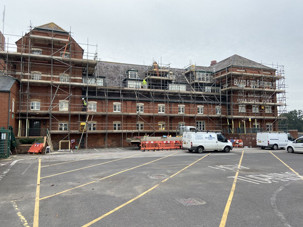 SamScaff2003's tweet image. Phase B complete at Hall and Woodhouse brewery in #Blandford #Dorset #Scaffolding