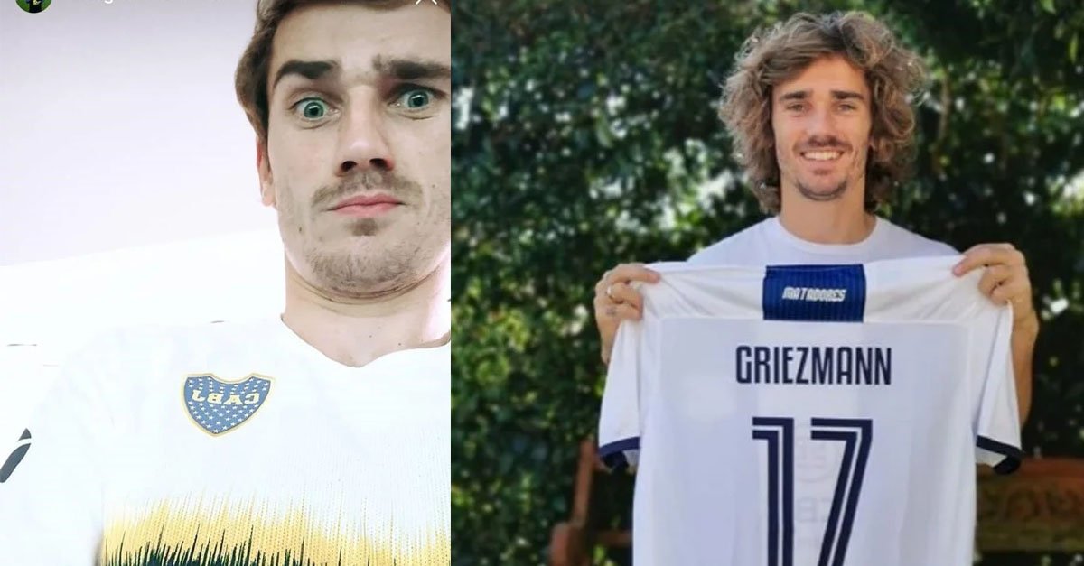 تويتر \ Diario Olé على تويتر: "¿@AntoGriezmann ya no es más de #Boca? El francés subió una foto una camiseta de otro club de la Superliga... ➡ https://t.co/ZuiargyT3u https://t.co/vdmg68IM9d"
