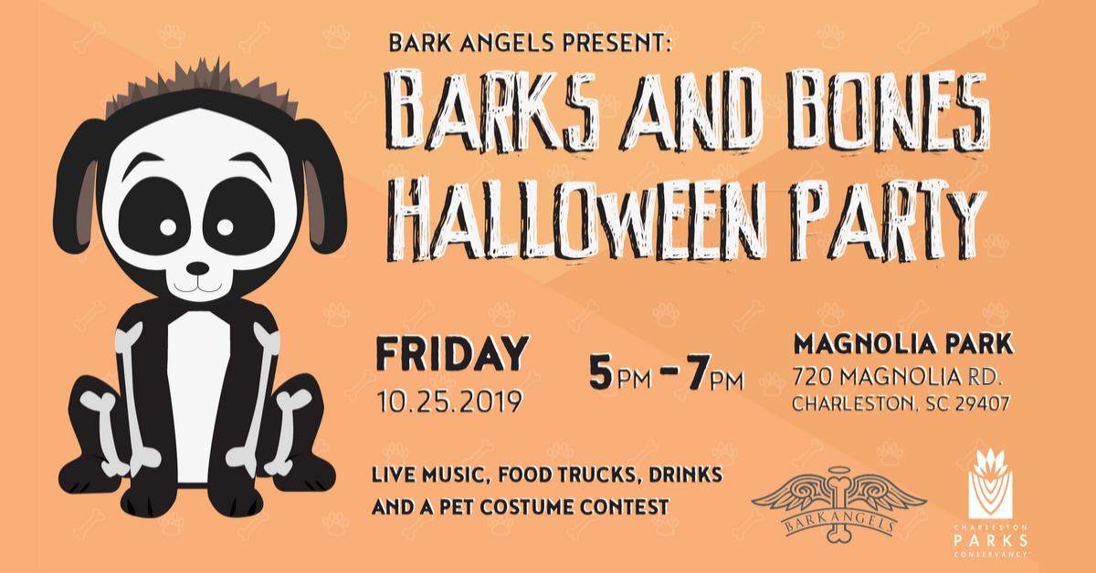 Calling all park loving pets and their humans! Come have a spooky good time at Barks and Bones at Magnolia Park TOMORROW Friday, October 25th from 5:00 PM to 7:00 PM. Plus, we'll have some Pops for you and King of Pups frozen treats for your doggo 👉 bit.ly/31LlX9M
