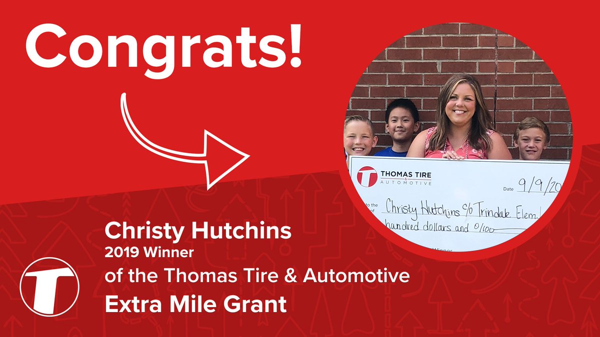 thomastire's tweet photo. Congratulations to this year's Extra Mile Grant winners!! This is our seventh year awarding very deserving educators funds to help assist with classroom supplies. Learn more about each winner at https://t.co/0r76Kiu4nc https://t.co/ANfGyZAab8