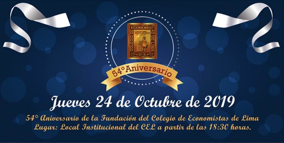 lpelaezc's tweet photo. Feliz 54 aniversario Colegio de Economistas de Lima https://t.co/pxci0euYx9