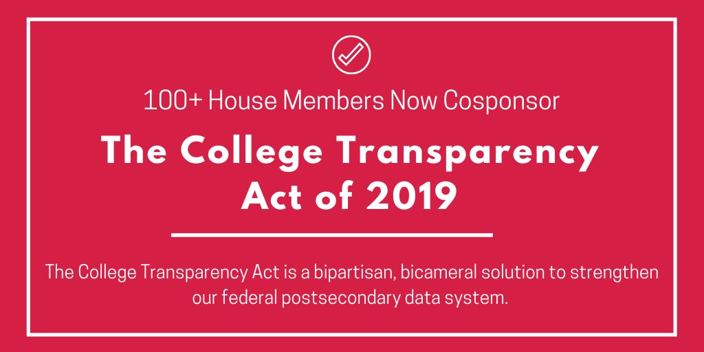 IHEPTweets's tweet photo. Thank you to @RepPaulMitchell, @CongressmanRaja, and all 100+ cosponsors of the #CollegeTransparencyAct for championing data to promote student success! #Data4Outcomes https://t.co/8N6e9x6Rbp https://t.co/MRdoQ4IcFu