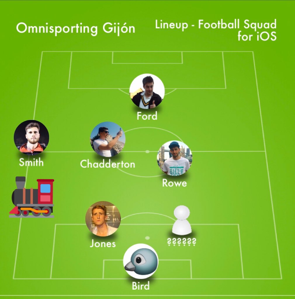 Omnisporting's tweet photo. With the early kick off again proving troublesome, this is how we line-up against Sopranos. 
@GBird612, @TheNedBaron, @JOChadderton &amp; @ford_peter keep their places, while jet-setting @JamRo returns. 
@MIkey_smith13 again hopes to arrive by half-time 🚆 ✈️ 🚘 https://t.co/S78U39HEV9