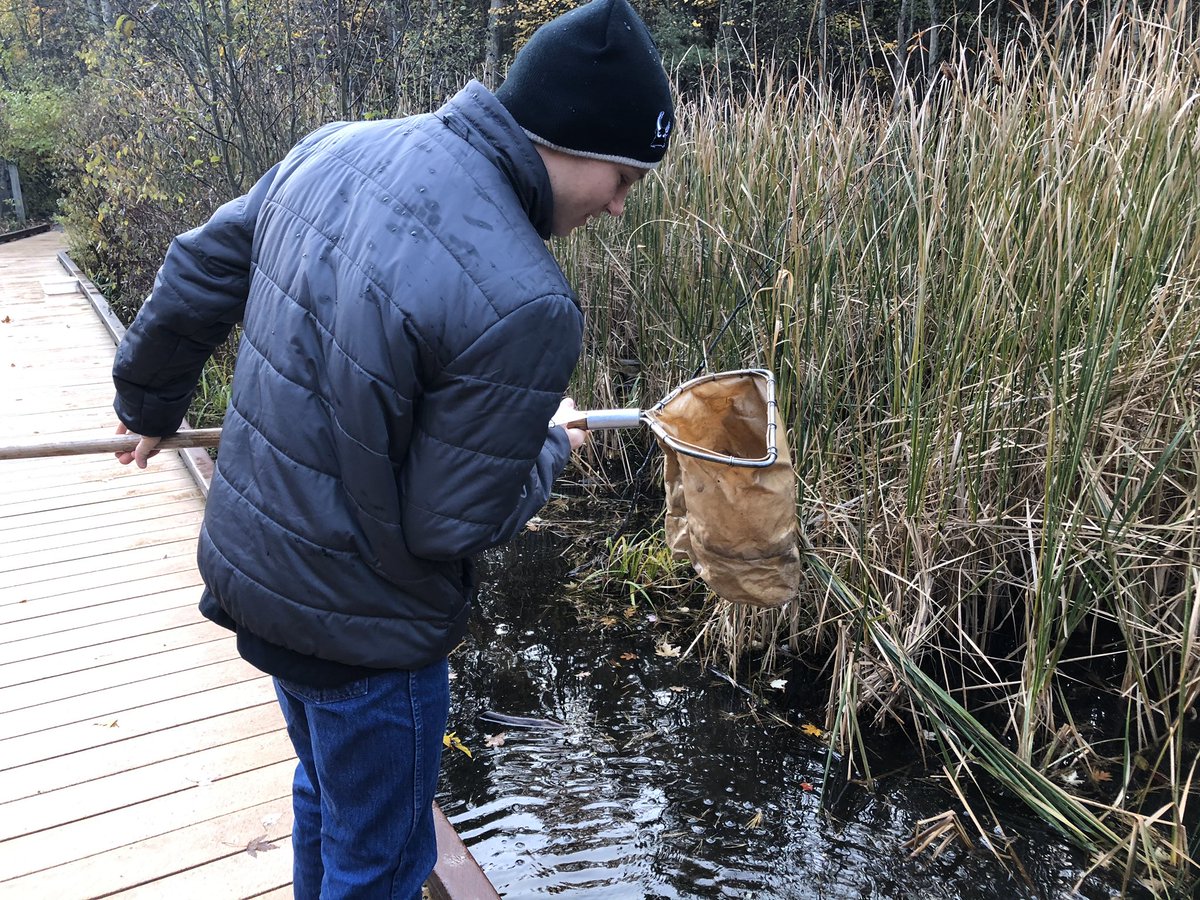 MidlandHighCSOs's tweet photo. We love searching for critters! Sending thanks to the Chippewa Nature Center and @littleforks Conservancy for an exciting day in learning about environmental science and its careers! 🦗🌿🌎❤️ https://t.co/hwIg4oVQiT