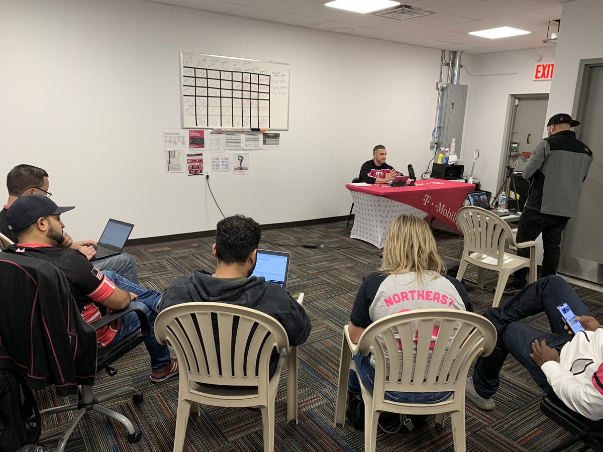 PCC Wireless (@pccwirelessinc) on Twitter photo #LIVEWITHLARRY
Behind the scenes look ! Super excited to be streaming this live from our East Meadow location! #PCCPRIDE <a href="/lpetrone9/">Larry Petrone</a> <a href="/wendyfalko13/">Wendy Falkowski</a> <a href="/pccwirelessinc/">PCC Wireless</a> <a href="/MikeyCajayon/">Michael Cajayon</a> <a href="/PccYash/">YashPccPride</a> @BrendanPcc @syed_s_majeed <a href="/KevinDunning/">Kevin Dunning</a> <a href="/thayesnet/">Terry Hayes</a> <a href="/TMobile/">T-Mobile</a> #LIVEWITHLARRY
Behind the scenes look ! Super excited to be streaming this live from our East Meadow location! #PCCPRIDE <a href="/lpetrone9/">Larry Petrone</a> <a href="/wendyfalko13/">Wendy Falkowski</a> <a href="/pccwirelessinc/">PCC Wireless</a> <a href="/MikeyCajayon/">Michael Cajayon</a> <a href="/PccYash/">YashPccPride</a> @BrendanPcc @syed_s_majeed <a href="/KevinDunning/">Kevin Dunning</a> <a href="/thayesnet/">Terry Hayes</a> <a href="/TMobile/">T-Mobile</a>