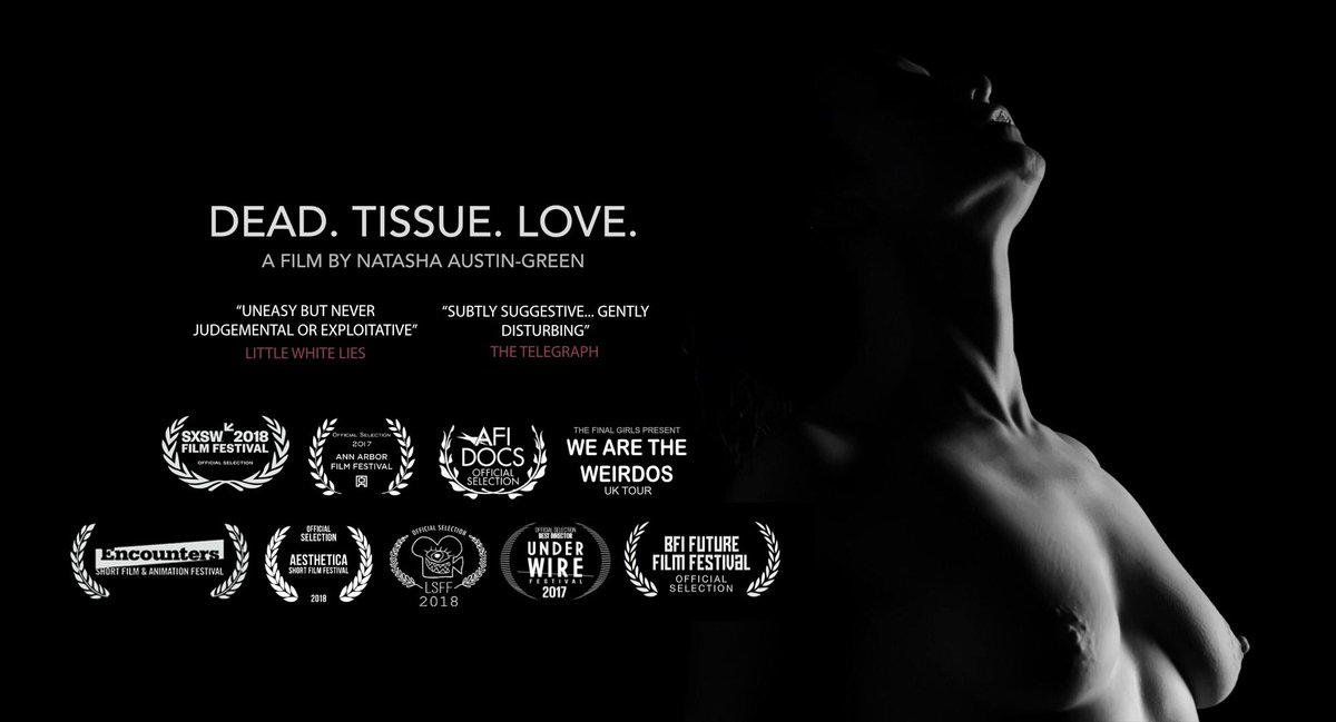_joeargent's tweet photo. DEAD. TISSUE. LOVE. is finally being released online! Check out @ShortoftheWeek on Tuesday (29th) for your fix of necrophilia. https://t.co/Ow8CUsx0gS