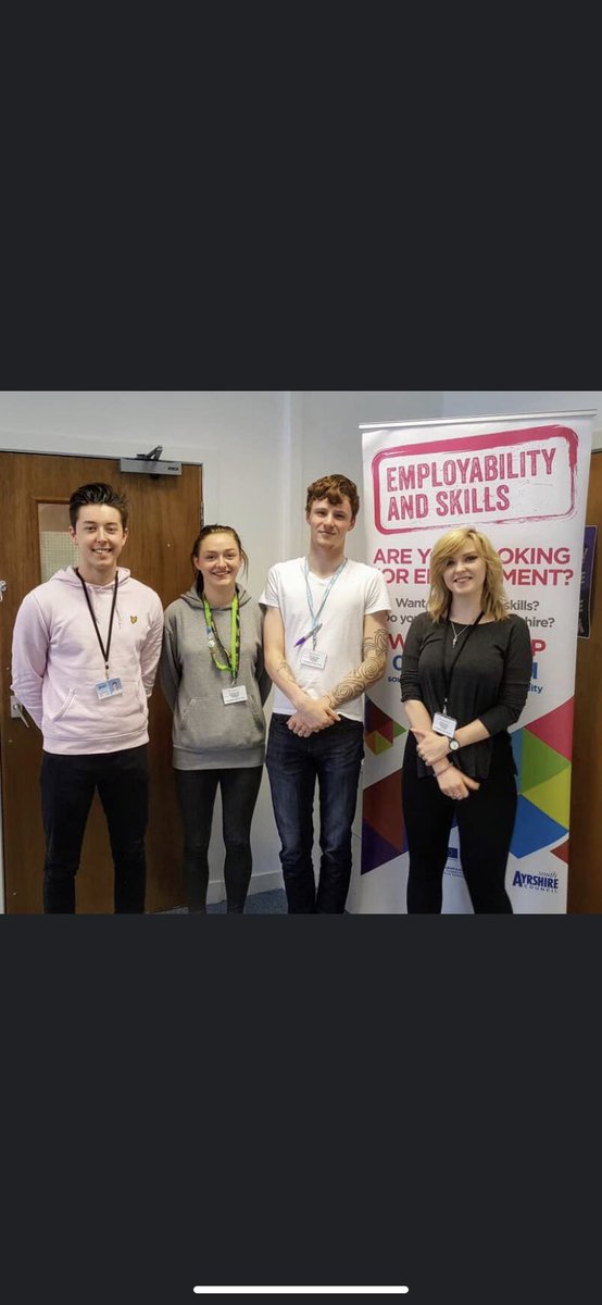 Introducing our new Youth Work Modern Apprentices who started with us on Monday 21st October.

If you see them out and about in the community, or at your local youth clubs say hi 👋🏻. #youthworkmatters

From left to right: Lee Kirkwood, Bonnie Buchanan, Paul Reilly & Hollie Govus