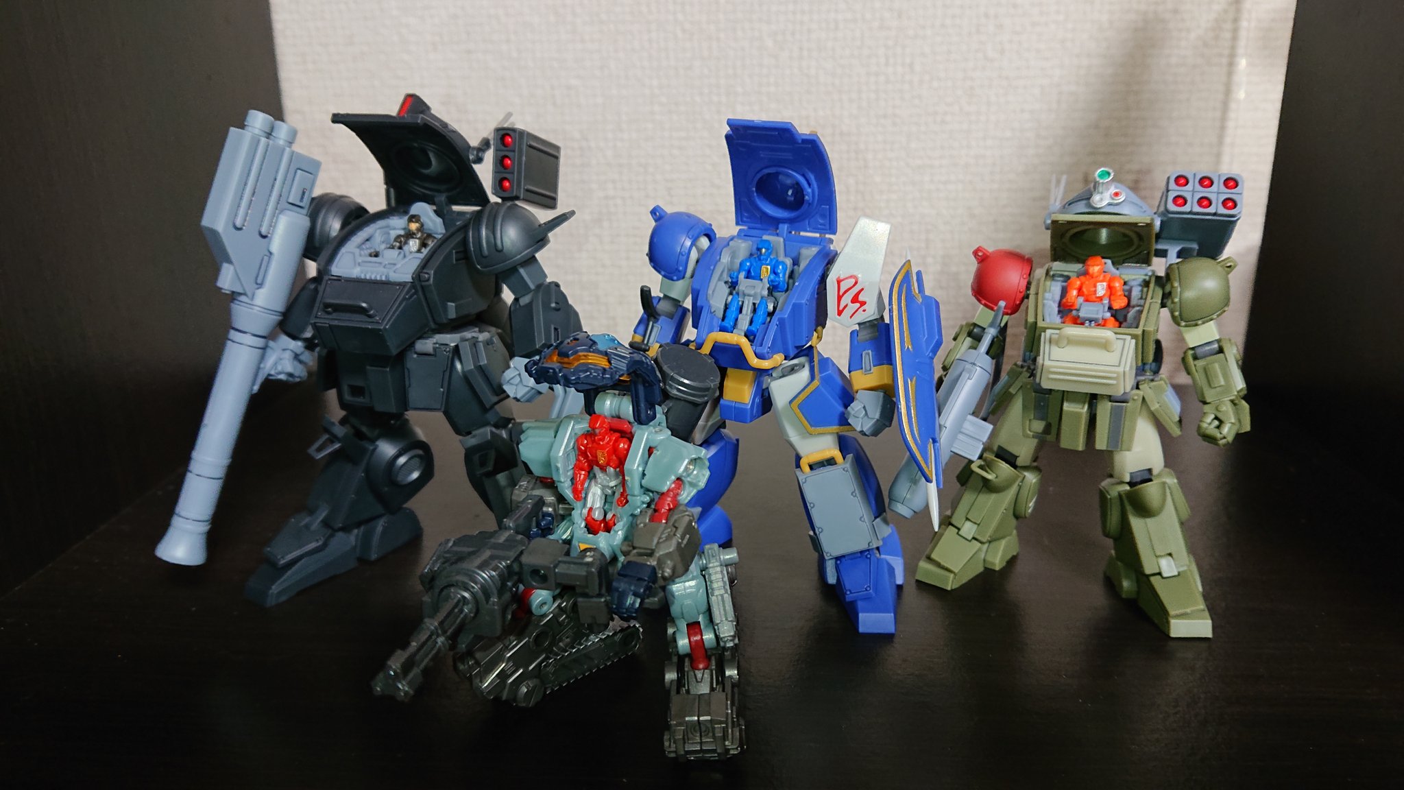 ダイアクロン隊員　青と白 ダイアクロン DA-90 二輪戦闘車/強襲ボレットセット レビュー