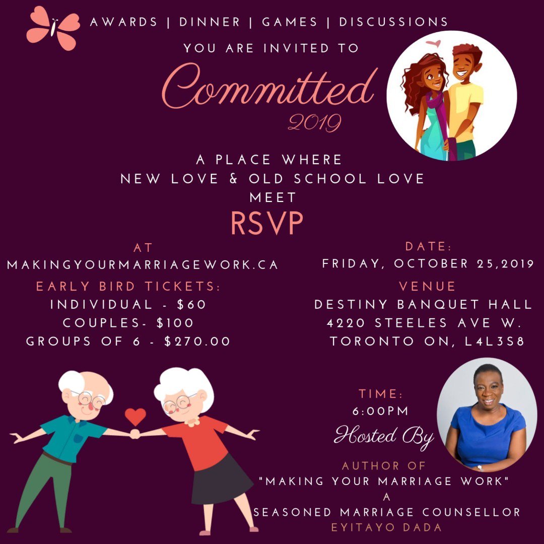 Join us tomorrow for the time of your life