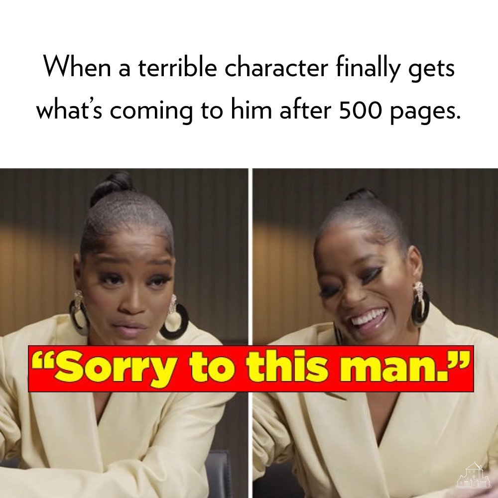 randomhouse's tweet photo. The best feeling. #RandomHouseMemes https://t.co/54a9XHB3UY