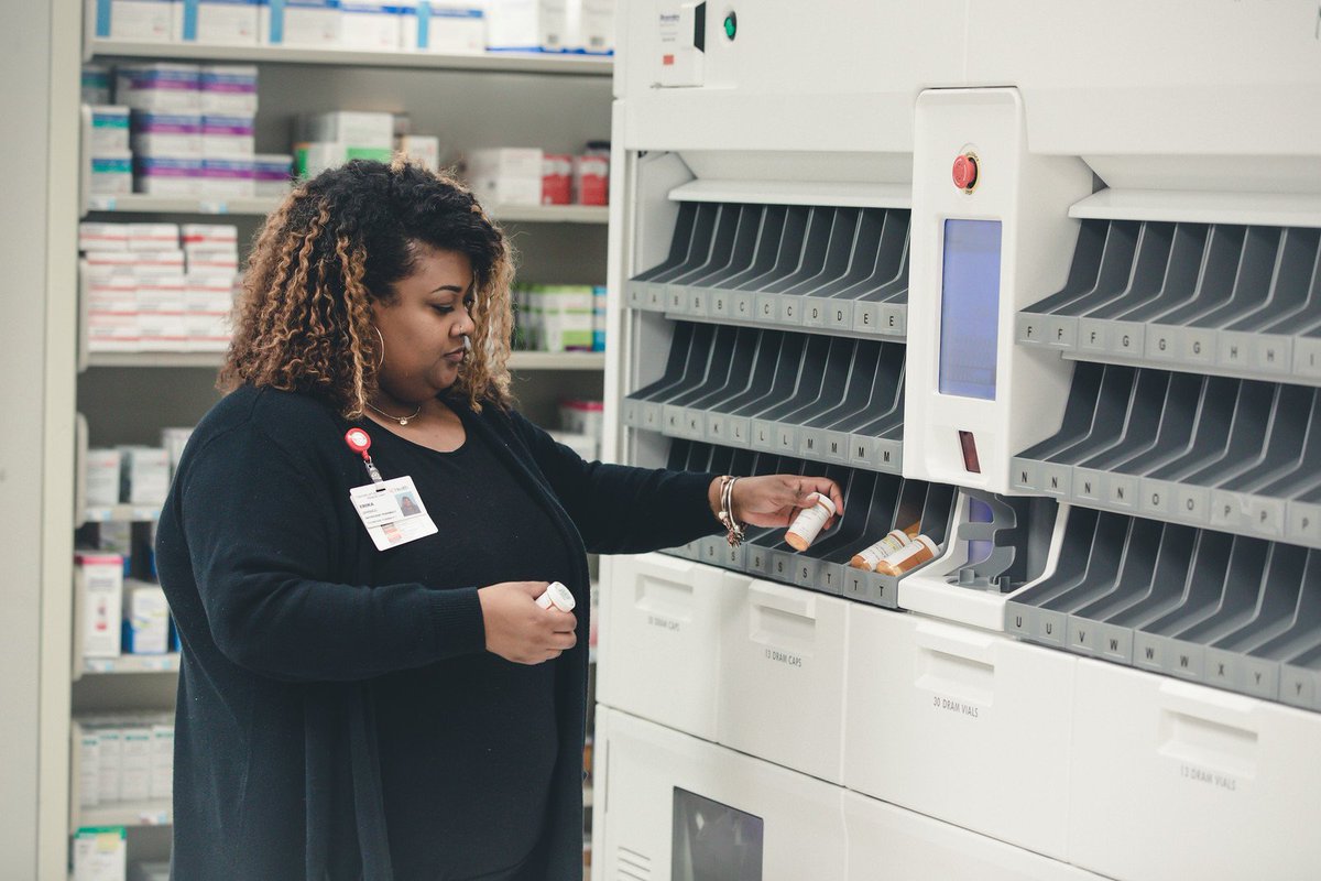 Did you know that approximately 6.8 million inpatient pharmacy orders are verified annually at UC Health? Discover more about the important work our pharmacists do and be sure to thank a pharmacist during #NationalPharmacyWeek: ow.ly/zv7Q50wSkpj