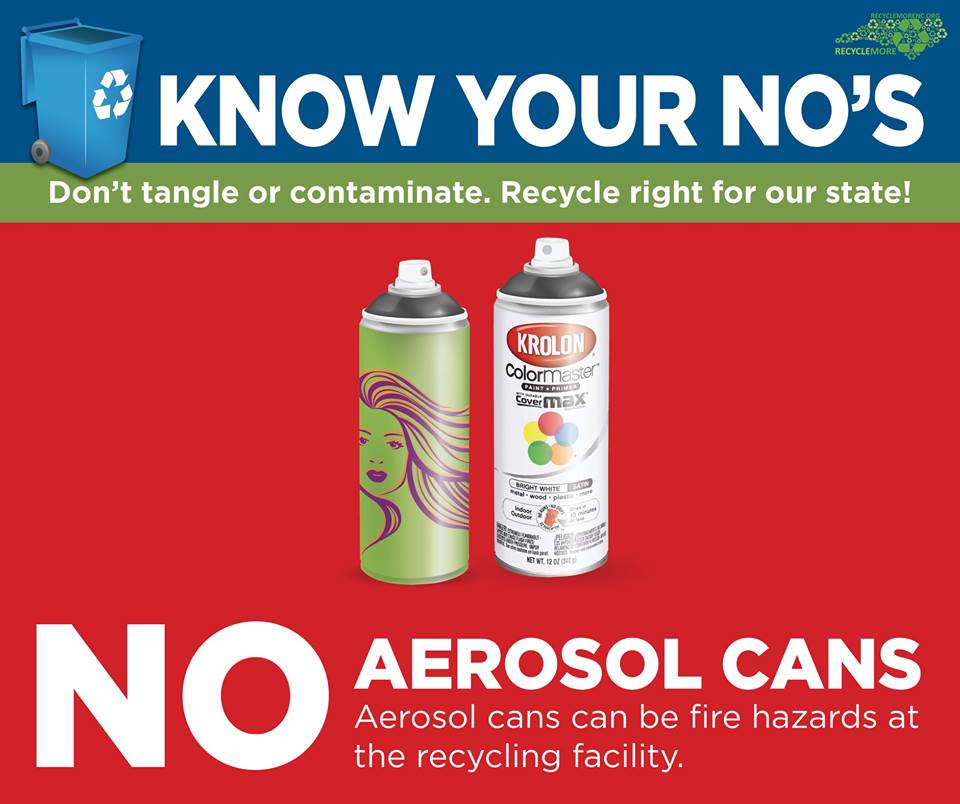 How to Dispose of Aerosol Cans That Are Not Empty