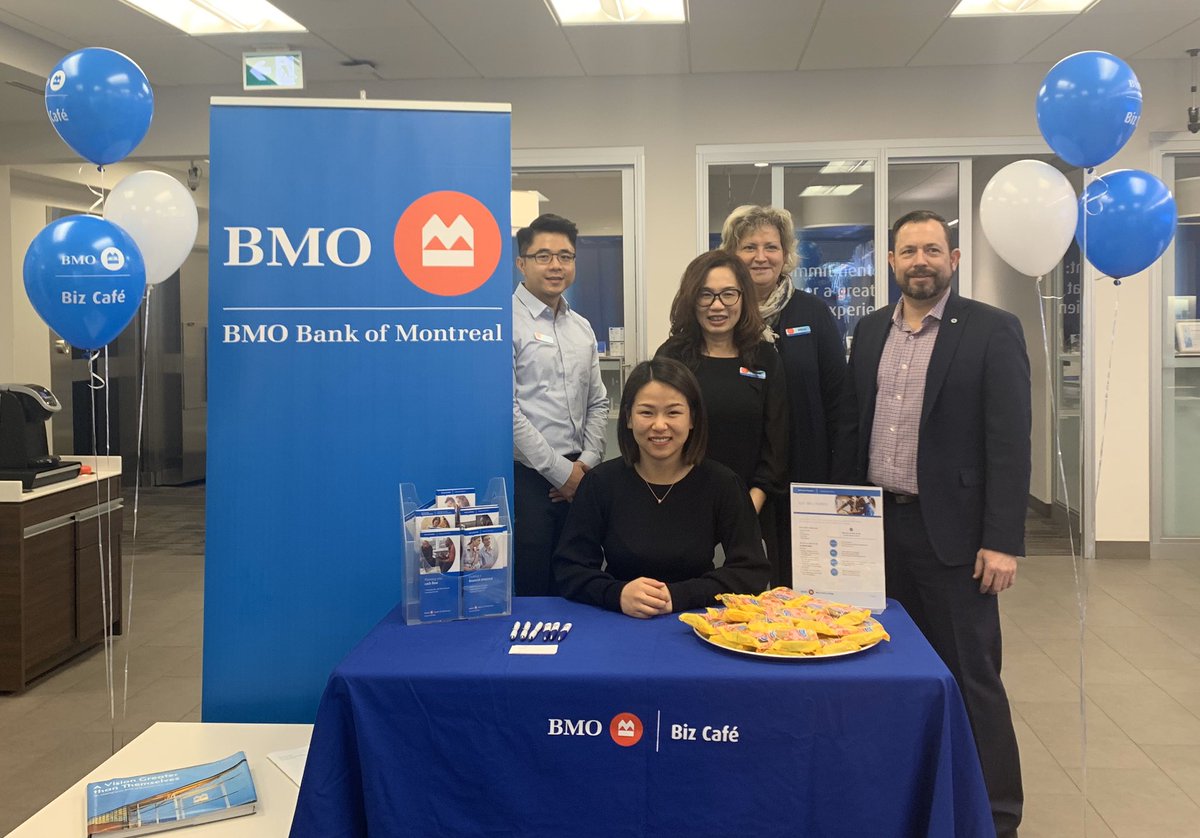 Celebrating Small Business Month at Arbutus Shopping Center branch. <a href="/BradCarmichael9/">Brad Carmichael</a> <a href="/Team0986/">BMO Arbutus Branch</a>