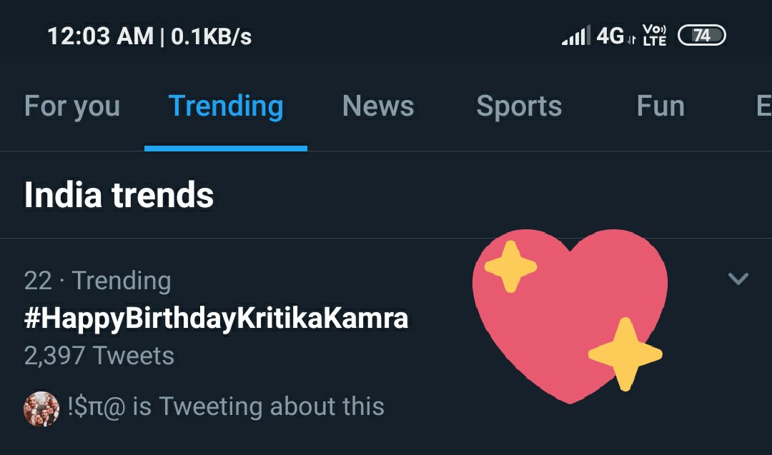 A small token of love from your fans to you
Happy Birthday  