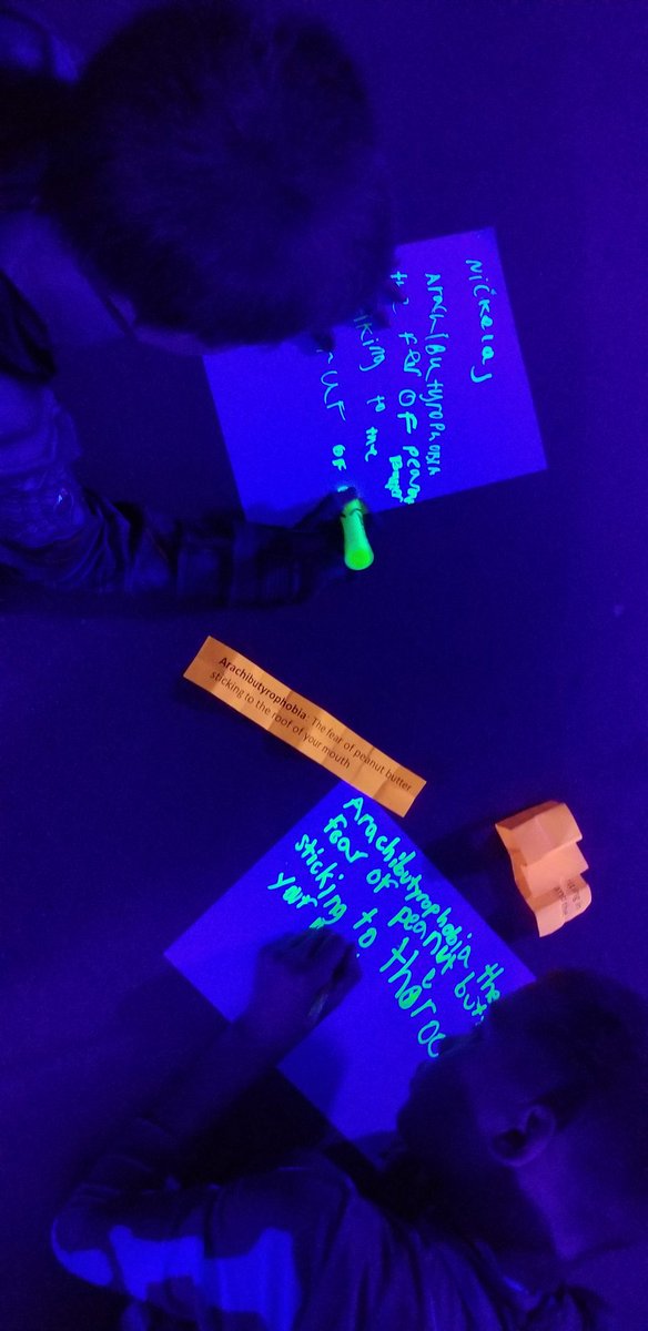 Reading in the dark? Yes! Practicing context clues, creating words, and practicing spelling words. <a href="/3rdGradeNinja/">Heather Richards</a> <a href="/BuiceElementary/">Buice Elementary</a> <a href="/ECISD_T2L/">Curriculum & Instruction</a> @JessicaRickman4