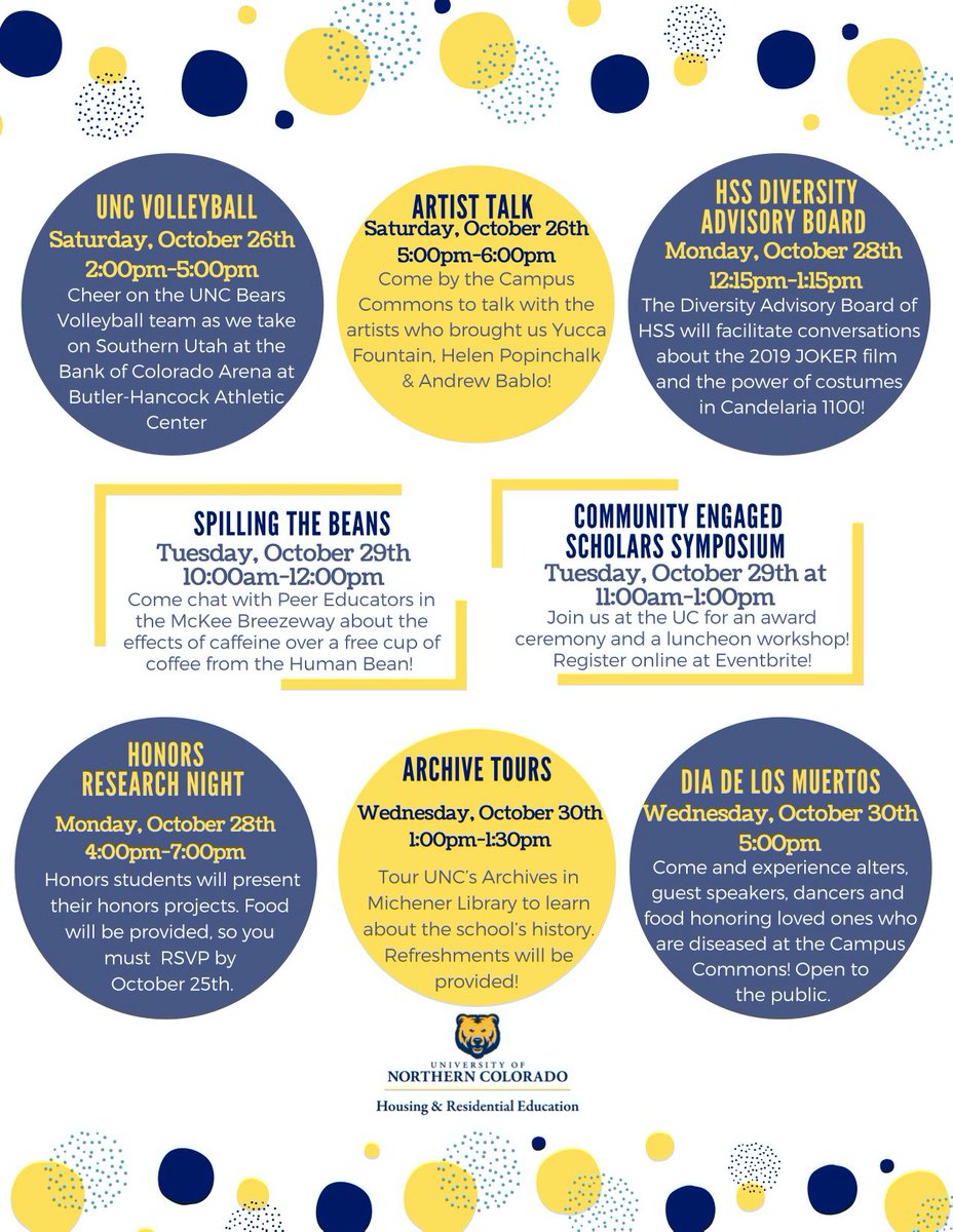 Check out awesome events this weekend!