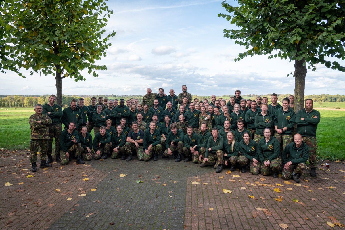 De oefening Medic Adventure  werd afgetrapt met 10 kilometer grotbiken. Dinsdag was er een Battlefieldtour in Hurtgenwald. Gisteren en vandaag werd een gevarieerd programma uitgevoerd in buurt van Noorbeek, waarbij fysieke kracht, denkvermogen en samenwerking elkaar afwisselden.