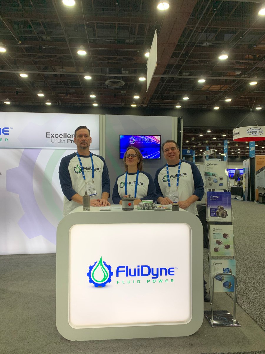 FluiDyne_FP's tweet image. We would like to thank everyone who visited our booth last week at the Motion &amp;amp; Power show in Detroit! We had a great show and enjoyed meeting everyone! #TCFCenter #FluidPower
