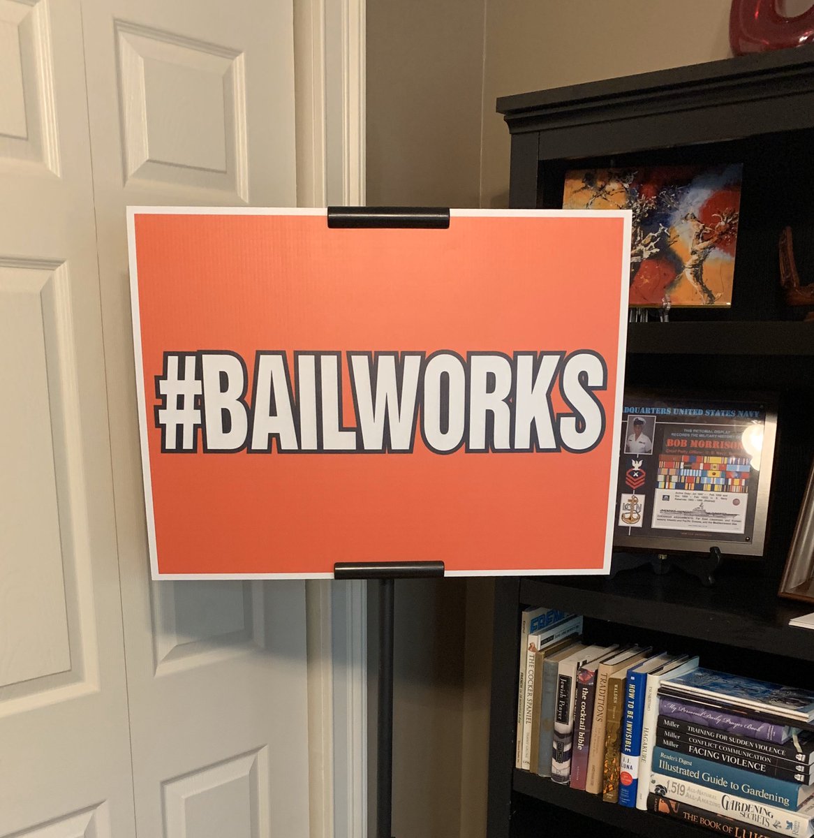 morrisonbonding's tweet image. New signs and stands!   #protestready