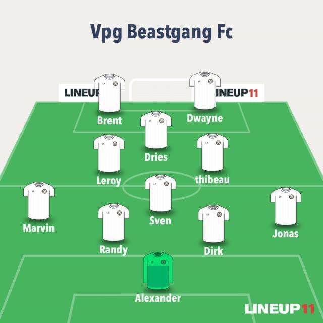 FcBeastgang's tweet photo. Tonight two games... Will we go for a 9/9 in @OfficialVPG 

20:00hr UK ⚽️ Rising Lions BNL
                     🆚 @FcBeastgang 

20:45hr UK ⚽️ Flim Flam FC
                     🆚 @FcBeastgang 

Lineup; https://t.co/uqy6qwa5CN