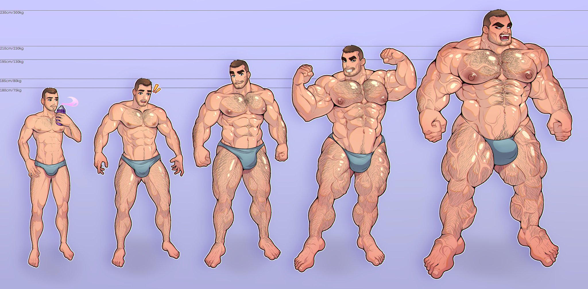 Muscle growth трансформация