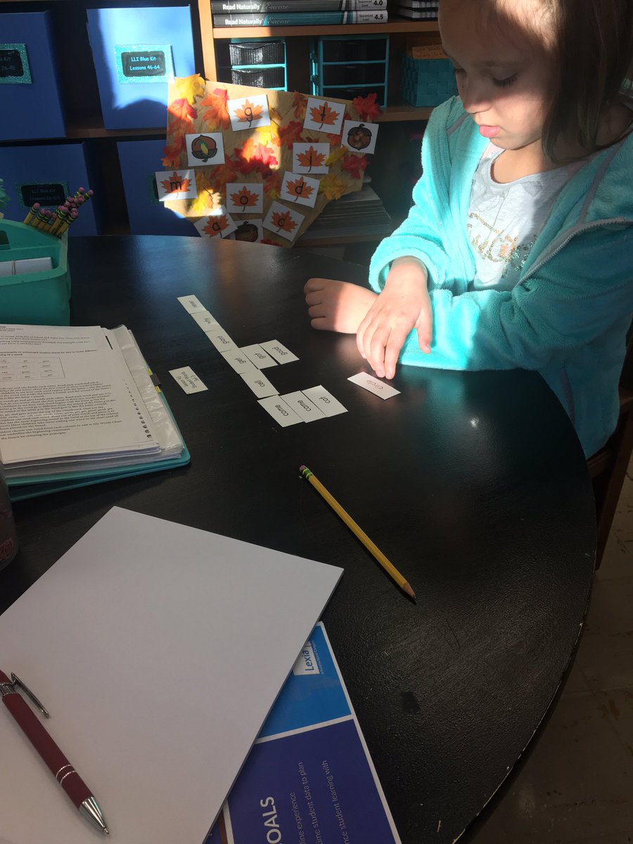 NDeLaney83's tweet image. Word work with LLI! #LeveledLiteracyIntervention #FountasandPinnell #LLI #SVEPantherPride