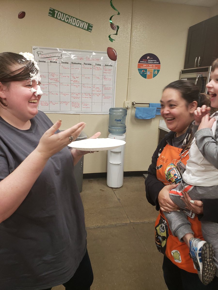 Kim Brown joined up with my son and got me 😂 and he threw it!