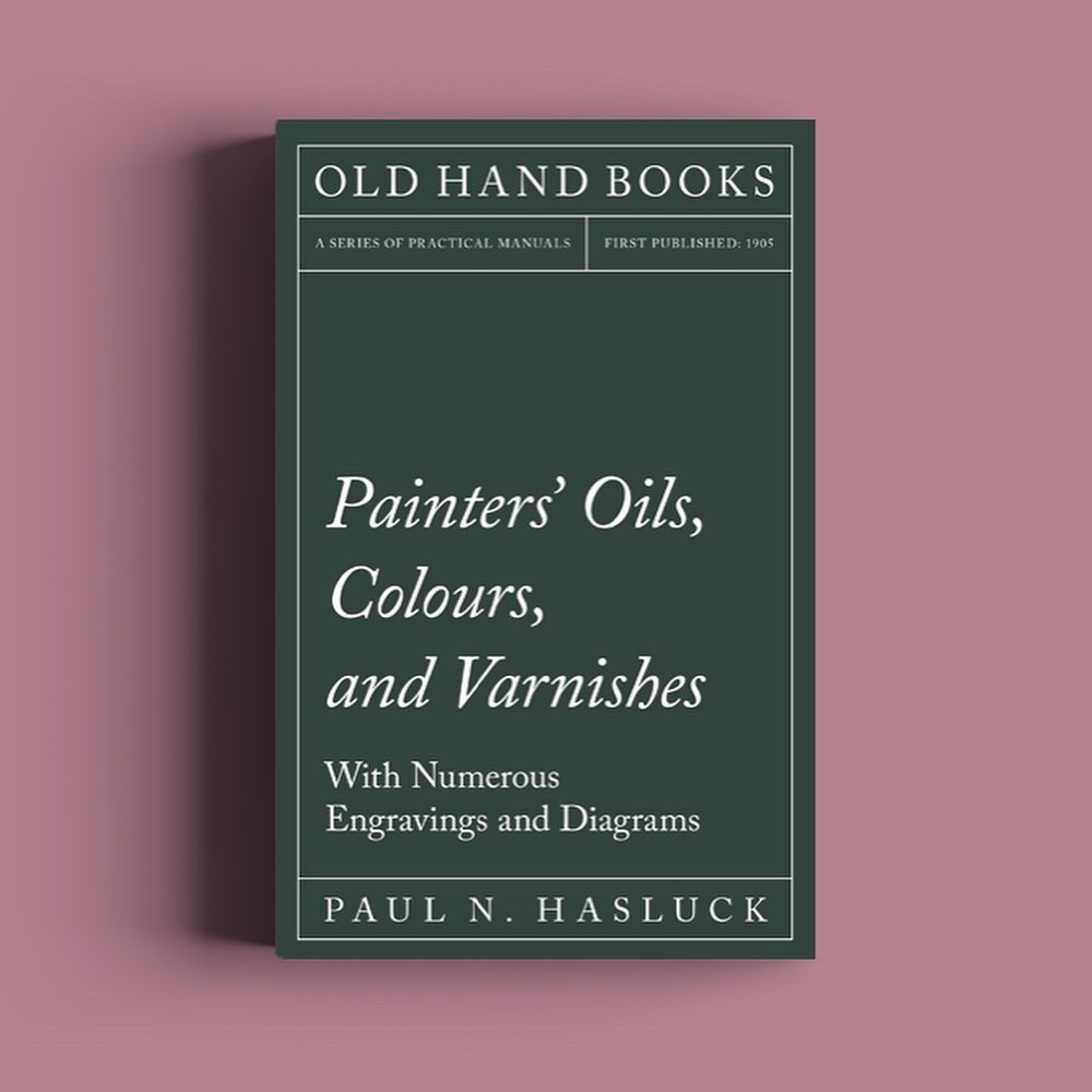 zoehgd's tweet photo. Paul N. Hasluck an absolute legend in the Do-it-yourself book category. I recently designed new covers his extensive collection for Old Hand Books, an imprint for old hand-books! https://t.co/Jc7M85ehg2 https://t.co/B4MGjcly53