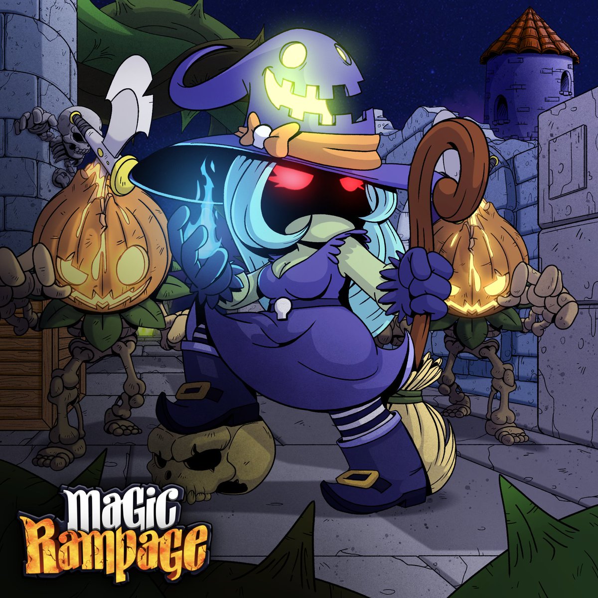 Magic Rampage on X: 🏰🎃🧙‍♀️ Special Weekly Dungeon! Halloween