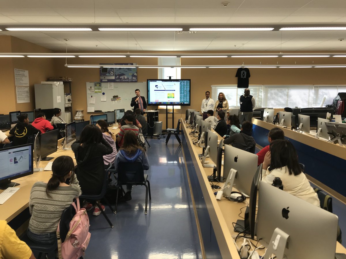 WCNevada's tweet image. Our #ACTWorkReadyCommunities messaging committee met with web design students at @SWCTACommunity to enlist their help in a website overhaul for nevadaworkready.org.   

We can't wait to see what ideas they come up with!   #websitedesign #WorkKeys @ClarkCountySch