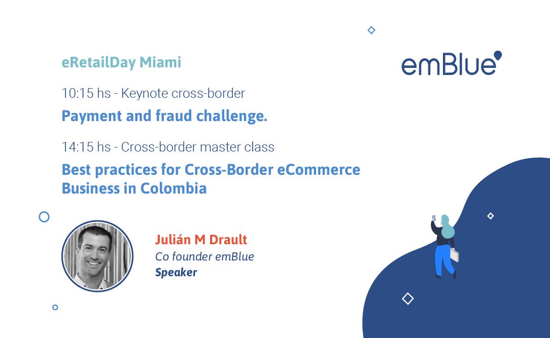 31.10 ➤ Muy pronto estaremos en el #eRetailMiami junto a Julian M Drault (<a href="/jdrault/">JMD 🦄</a>) y Marina Nicola 🚀 ¡Te esperamos para conversar! <a href="/eCommerceDay/">eCommerce Day Tour</a>
