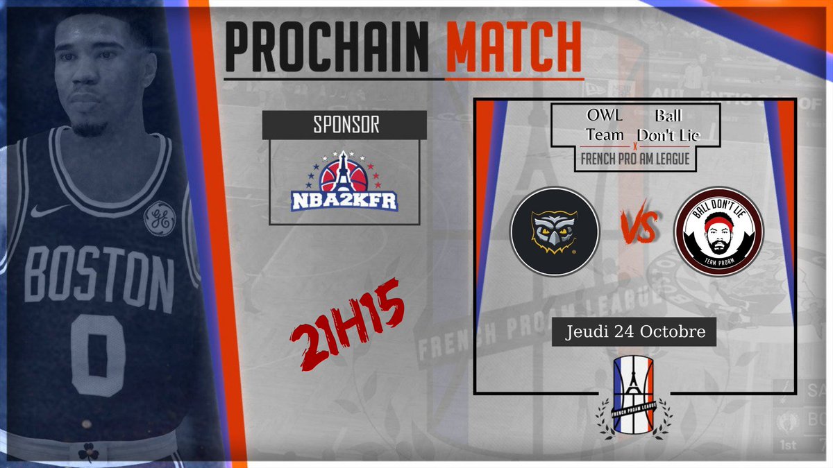 NBA2k_Fr's tweet photo. 🏆#EntryFPL
🎯Groupe 1 / Round 4
🏀 @BallDontLie_2K 🆚️ @owlteam7
🗓️ Now
📺 https://t.co/jFVFBuHEem
#FPL2K #esports #nba2k20 #NBA2kFr https://t.co/XenEAghiB6