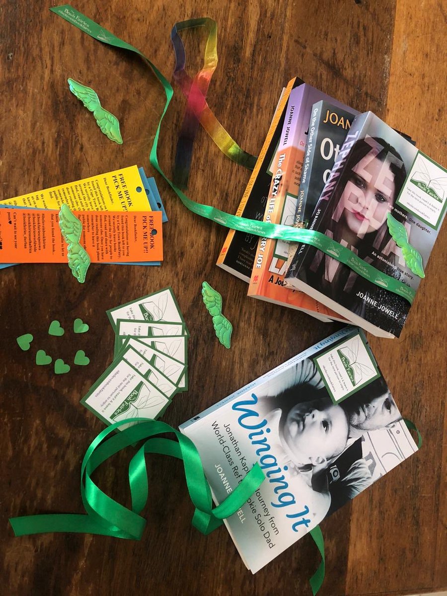 BookfairiesSA's tweet photo. A Cape Town Bookfairy is preparing for a #bookfairytravelling  adventure and just received these treasures from South African Author @joanne_jowell #bookfairiesarereal #treasurestobefound #ibelieveinbookfairies #bookfairies #bookstagram #readabook #bookworm #capetownbookfairy https://t.co/oRrBKWoUne