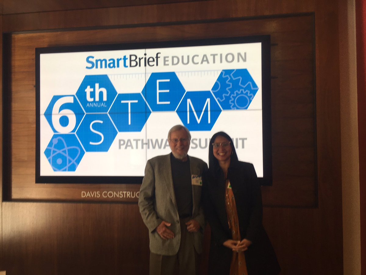 Zulay81203344's tweet photo. Meeting Dr. Foresman from the International Center for Remote Sensing Education (posible speaker for Glenallan’s STEM program 😜) #SBSTEM19 https://t.co/Op8WCbsX2R