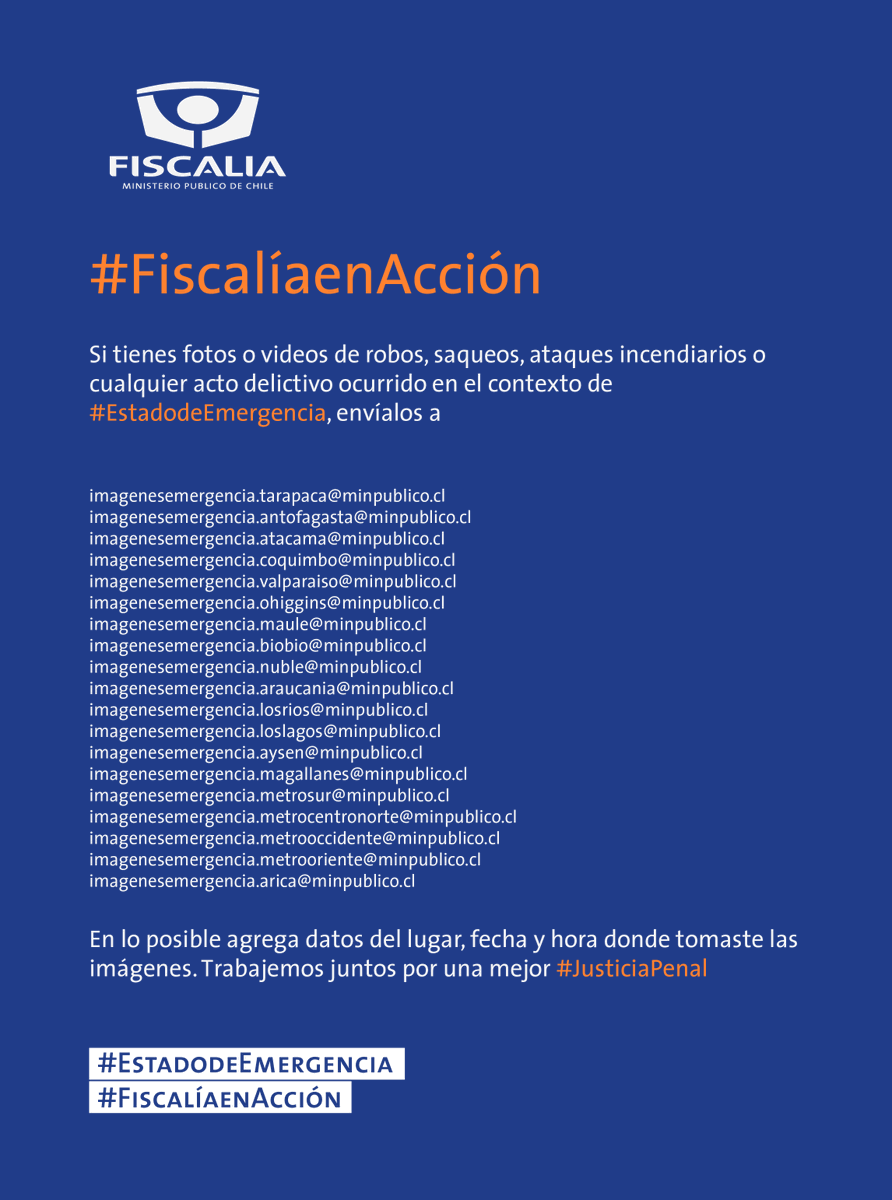 Fiscalía Nacional tweet media