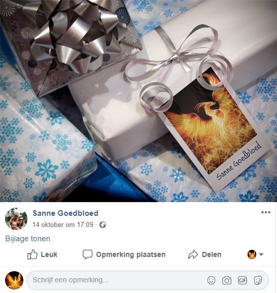 De winnaar van onze LIKE &amp; SHARE actie op facebook is geworden Sanne Goedbloed uit Middelburg!  Van harte gefeliciteerd!