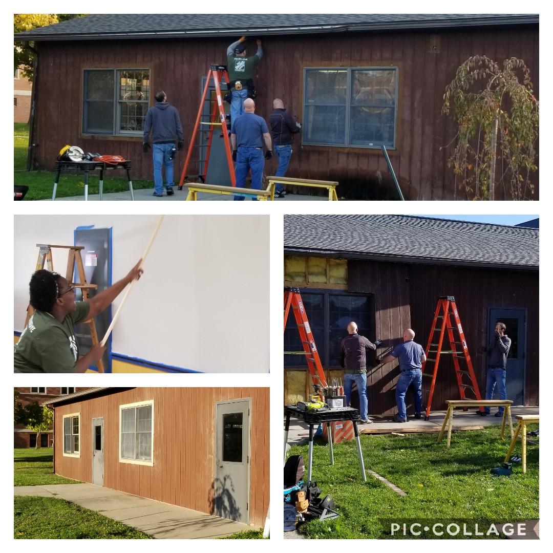 ASDS 1264 (@asds1264) on Twitter photo Great day at the VA Medical Center yesterday as we did a little exterior repair and interior refresh. #doingmoreforveterans, #Choosetoserve <a href="/TeamDepotNoDiv/">Courtney Smith</a> <a href="/HomeDepotFound/">The Home Depot Foundation</a> <a href="/HomeDepot1264/">Victor Home Depot</a> @ROCAnne70 @ROCMatt70 <a href="/RoballenHD/">Rob Allen</a> <a href="/TomROCSutton/">Tom Sutton</a> @dan_caswell Great day at the VA Medical Center yesterday as we did a little exterior repair and interior refresh. #doingmoreforveterans, #Choosetoserve <a href="/TeamDepotNoDiv/">Courtney Smith</a> <a href="/HomeDepotFound/">The Home Depot Foundation</a> <a href="/HomeDepot1264/">Victor Home Depot</a> @ROCAnne70 @ROCMatt70 <a href="/RoballenHD/">Rob Allen</a> <a href="/TomROCSutton/">Tom Sutton</a> @dan_caswell
