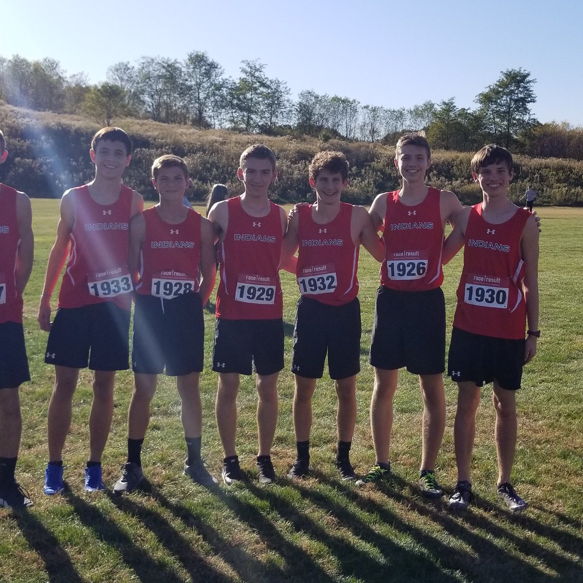 peteachermt's tweet photo. Final race of the season for @WestASports Boys Cross Country team. WA was represented by Juniors: LBoni, ZDavidson, and ETaranto, Sophomores: Ronnie Matthews, Jake Nemec, Aiden Sekelik, and Anthony Snyder, and Freshman Broc Dawson. https://t.co/LclGKxRKPN